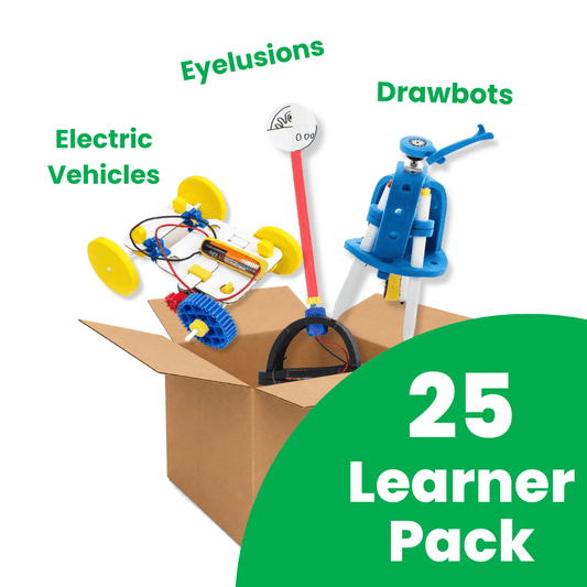 FutureMakers Motorized Machine Bulk Bundle STEM Kit for School Homeschool Scouts
