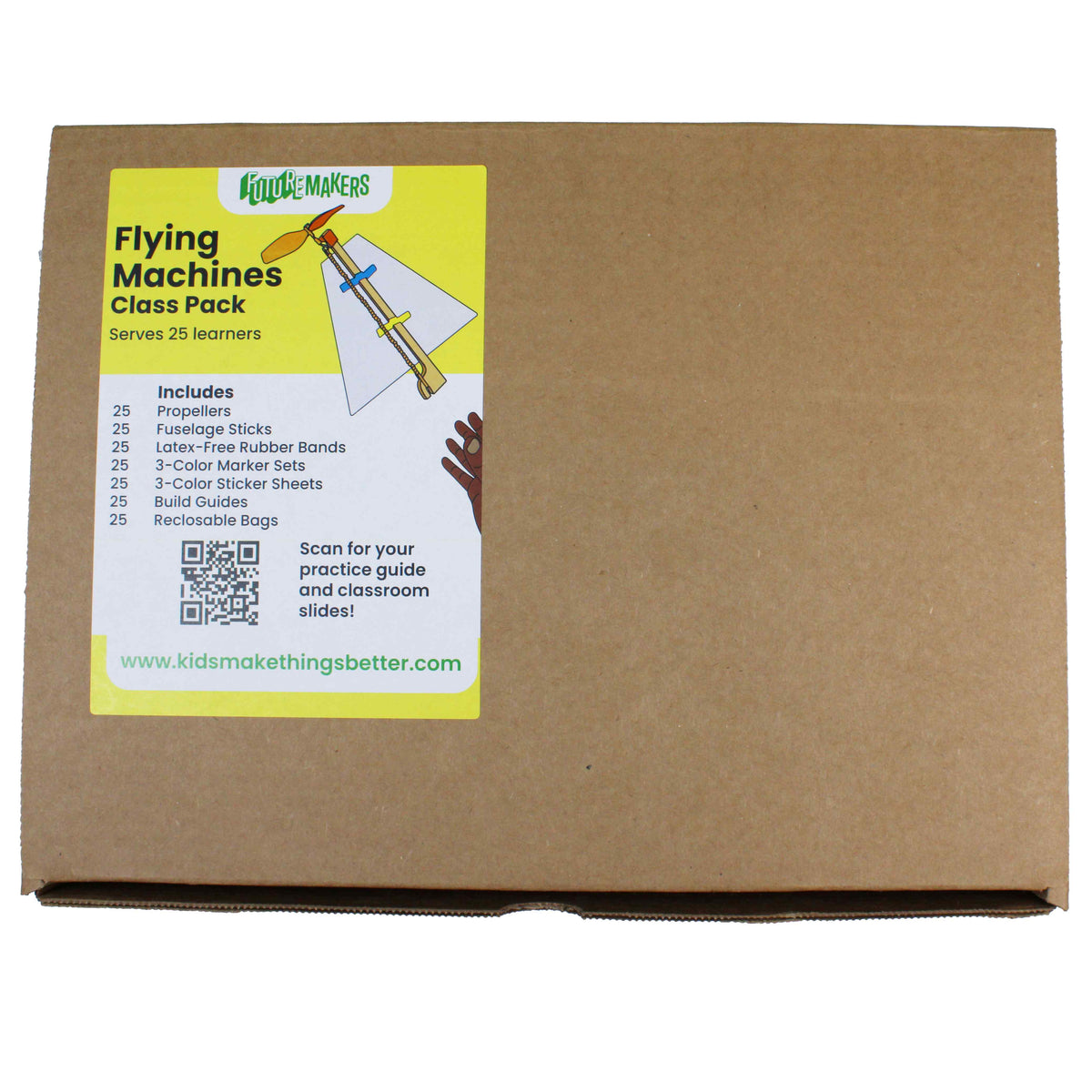 FutureMakers Flying Machine Class Pack STEM Kit for School Homeschool Scouts