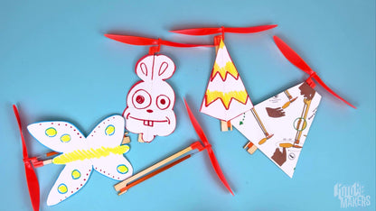 FutureMakers Flying Machine STEM Kit for School Homeschool Scouts