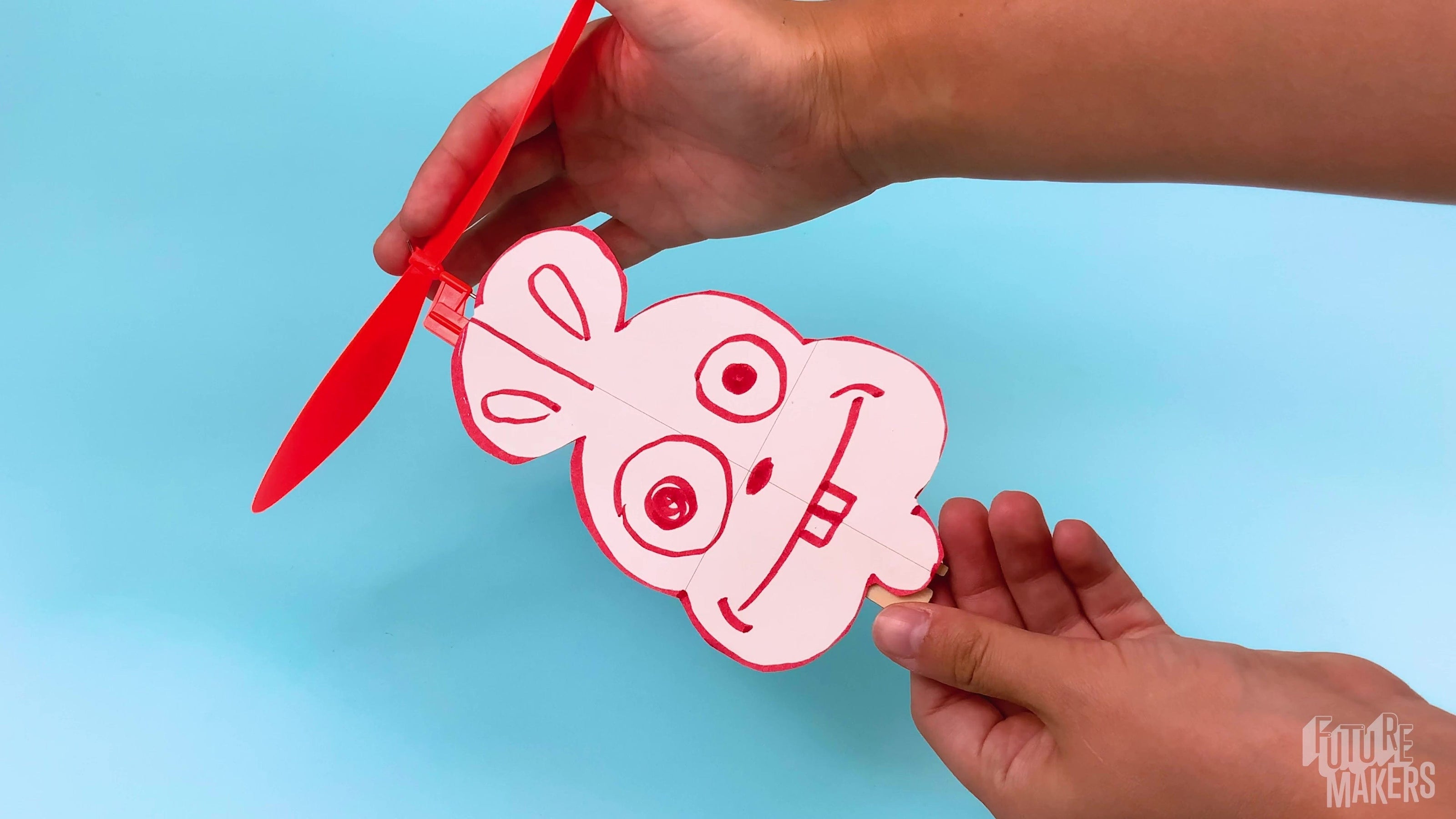 FutureMakers Flying Machine STEM Kit for School Homeschool Scouts