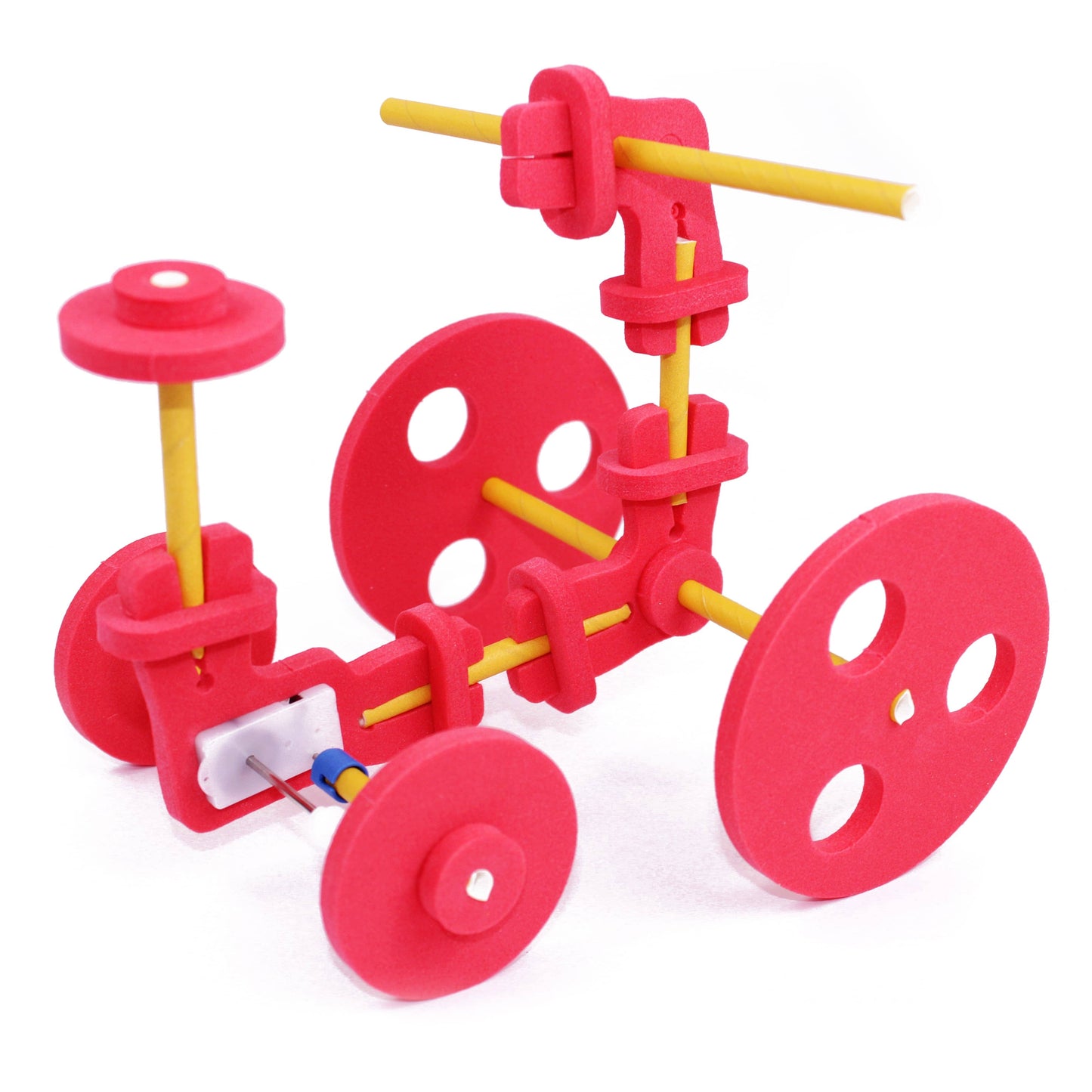 FutureMakers Wind-Up Vehicle STEM Kit for School Homeschool Scouts