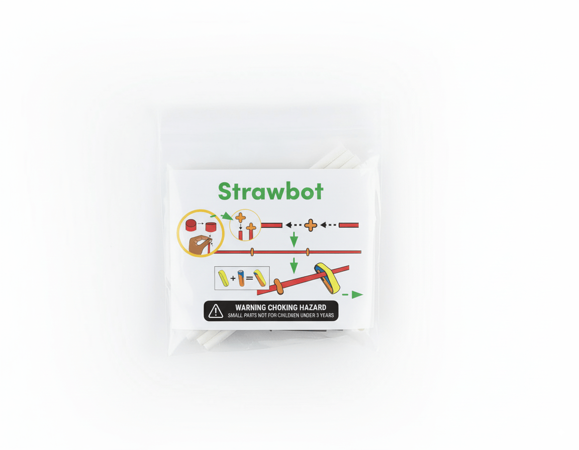 FutureMakers Strawbots STEM Kit for School Homeschool Scouts