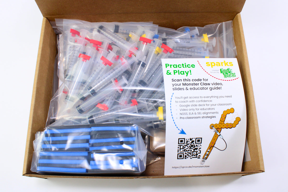 FutureMakers Monster Claw Class Pack STEM Kit for School Homeschool Scouts