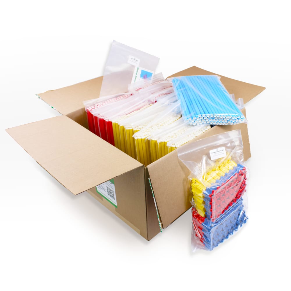 FutureMakers Straw Structures - Class Pack (25) STEM Kit for School Homeschool Scouts