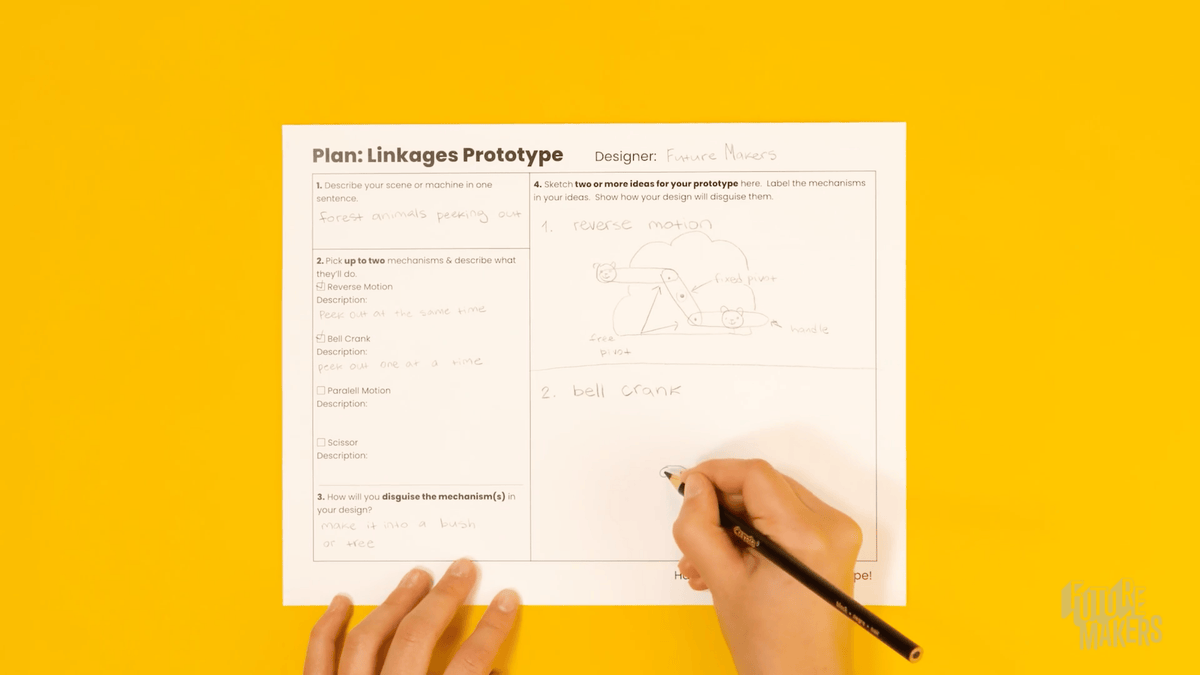 FutureMakers Linkages STEM Kit for School Homeschool Scouts