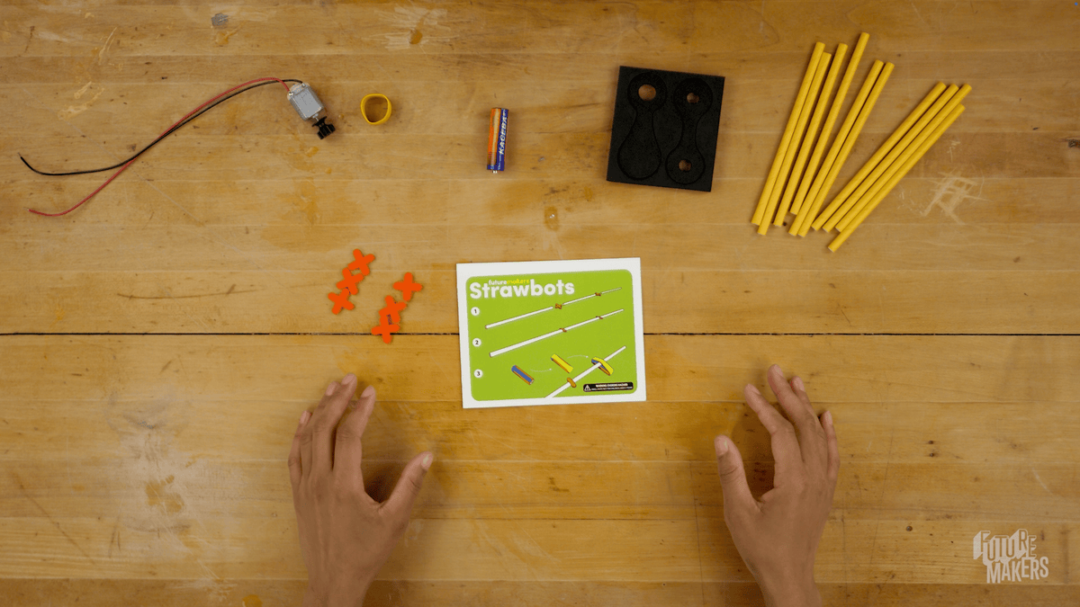 FutureMakers Strawbot Class Pack STEM Kit for School Homeschool Scouts