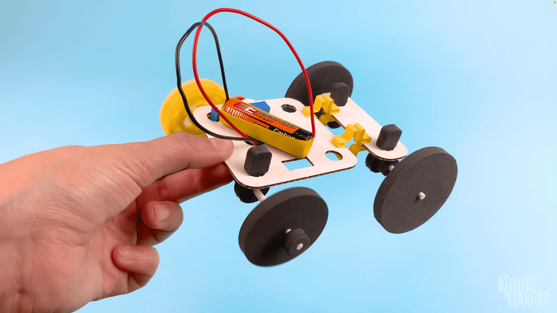 FutureMakers Electric Vehicle STEM Kit for School Homeschool Scouts