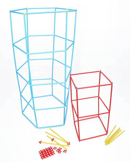 FutureMakers Straw Structure STEM Kit for School Homeschool Scouts