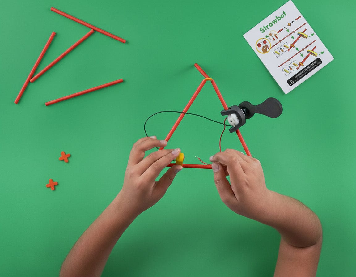 Learner-made machines showing different motion experiments