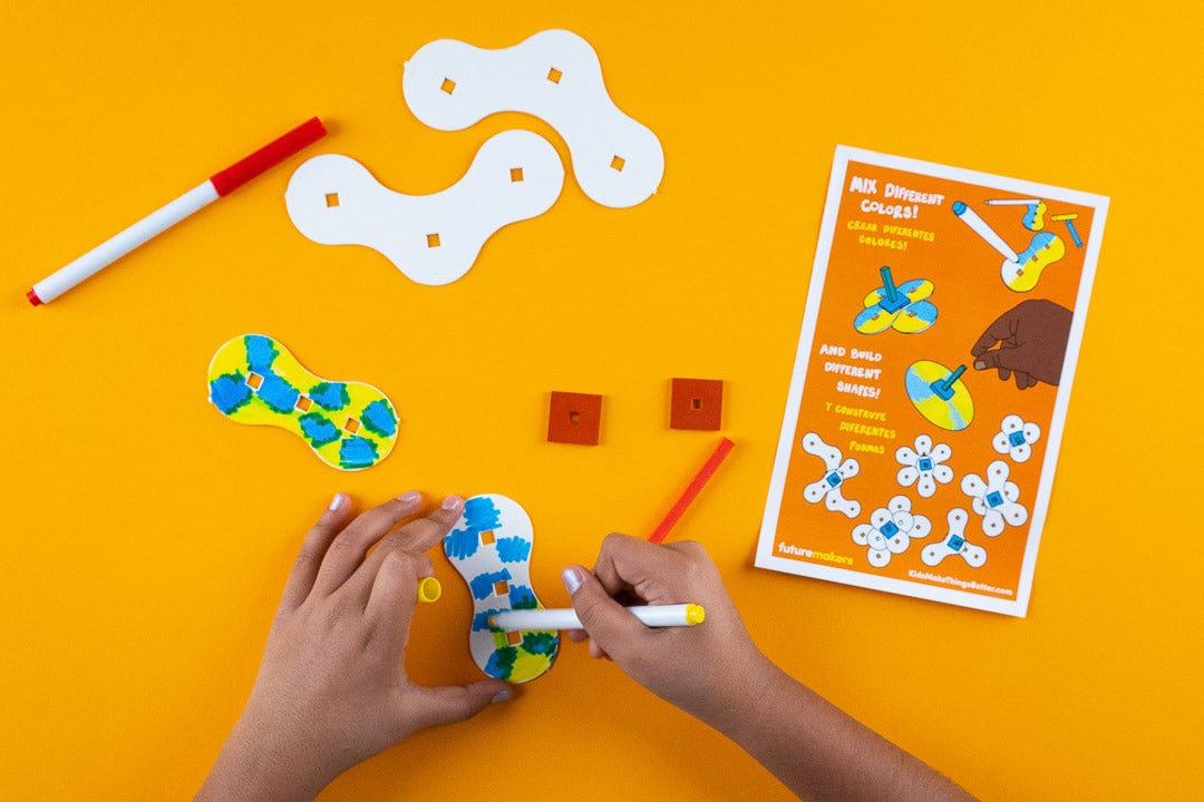 Learner-made machines showing different motion experiments
