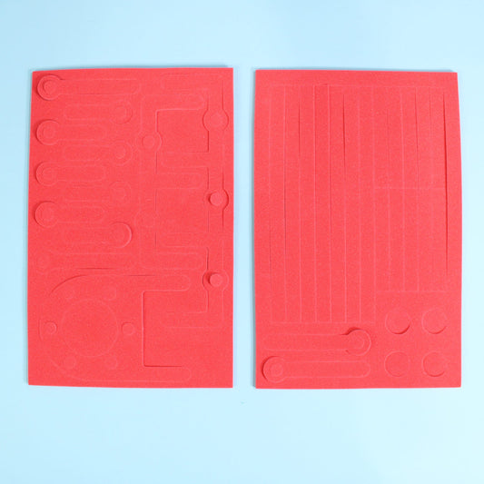 FutureMakers Foam Gravity Maze Components STEM Kit for School Homeschool Scouts