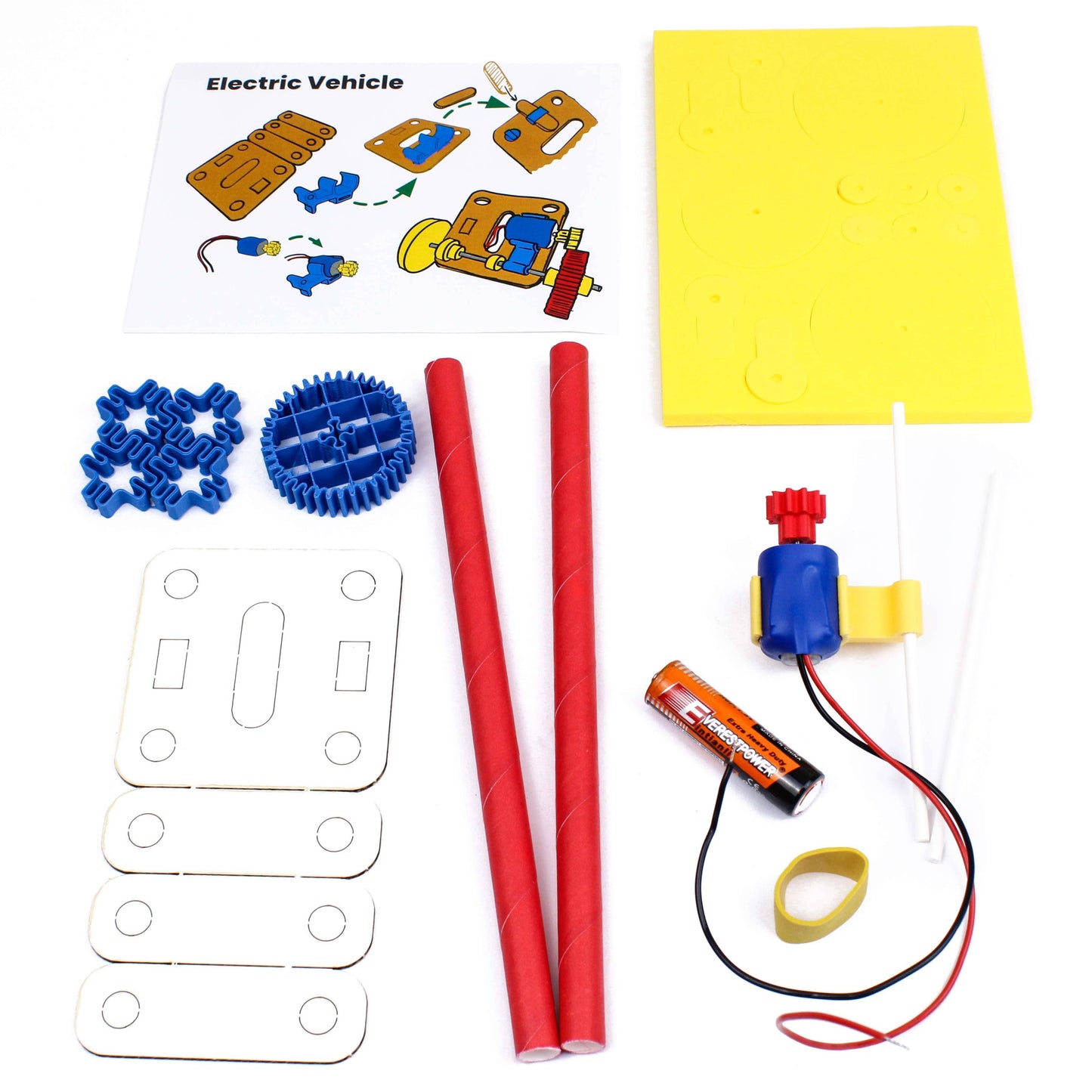 FutureMakers Electric Vehicle STEM Kit for School Homeschool Scouts