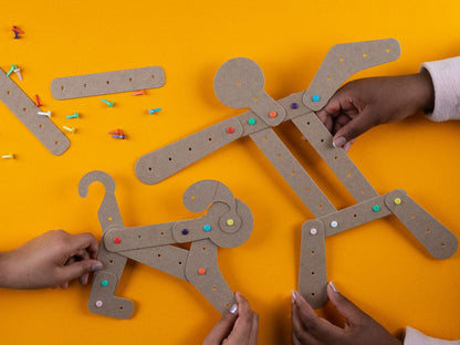 FutureMakers Linkages STEM Kit for School Homeschool Scouts