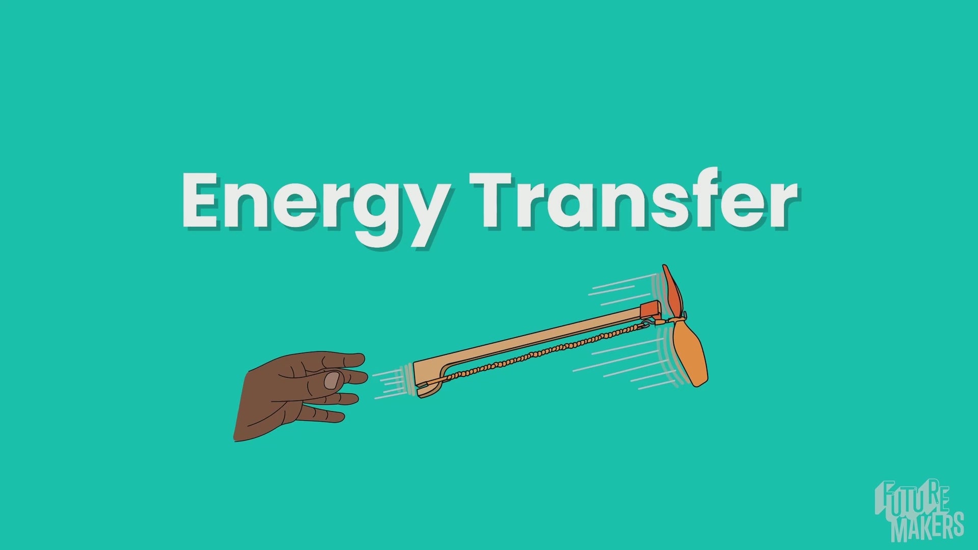 FutureMakers Flying Machine short video about stored and released energy and the energy transfer process. 