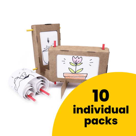 FutureMakers Crankie Contraption Small Group Pack STEM Kit for School Homeschool Scouts