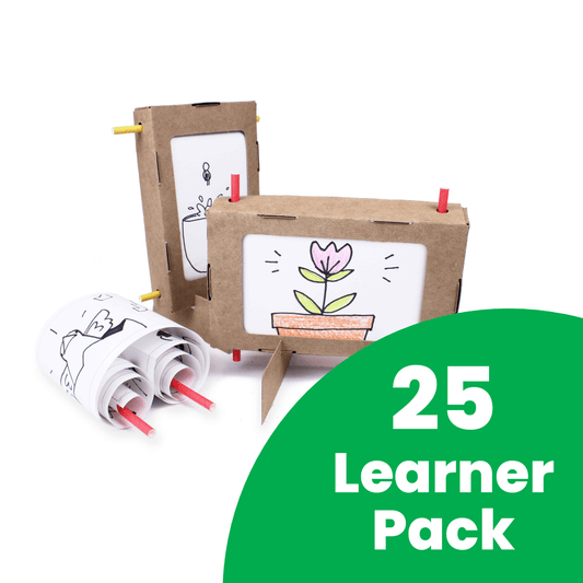 FutureMakers Crankie Contraption Class Pack STEM Kit for School Homeschool Scouts