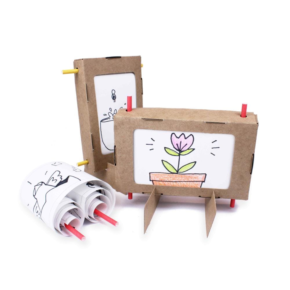 FutureMakers Crankie Contraption STEM Kit for School Homeschool Scouts