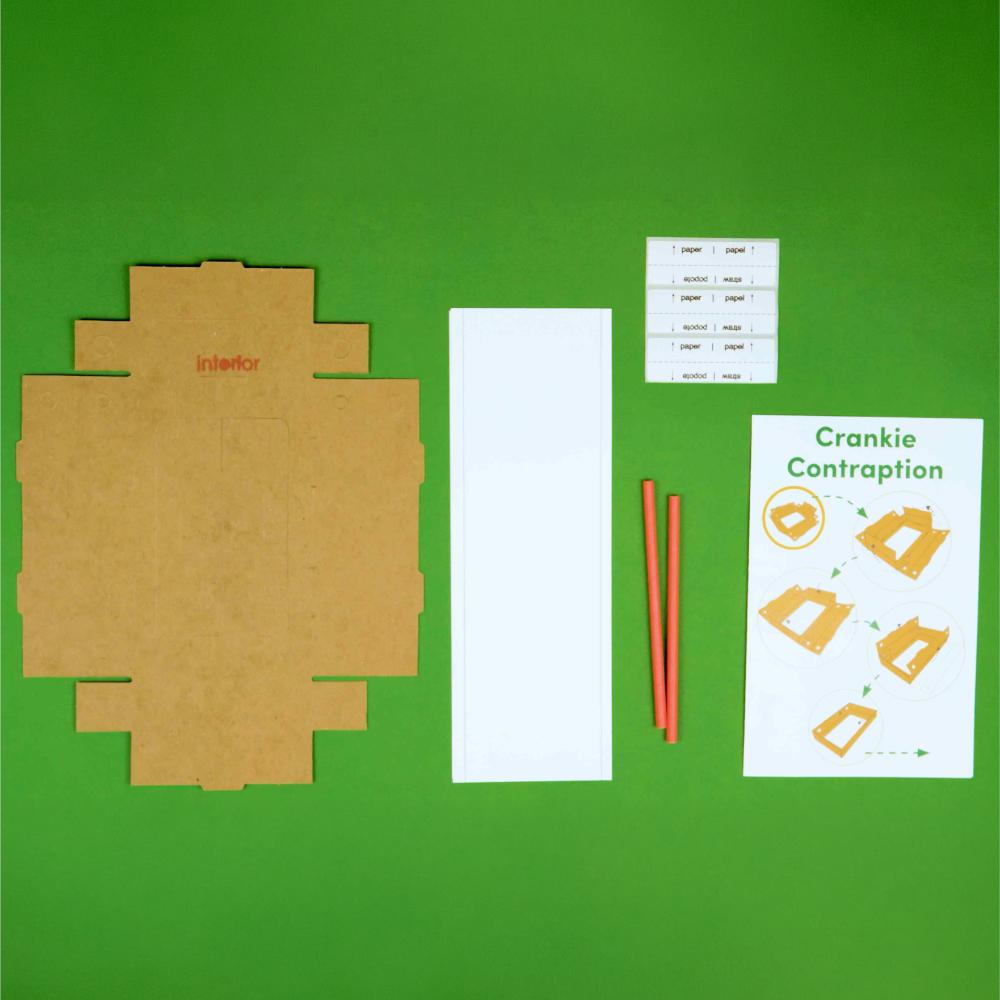 FutureMakers Crankie Contraptions - Class Pack (25) STEM Kit for School Homeschool Scouts