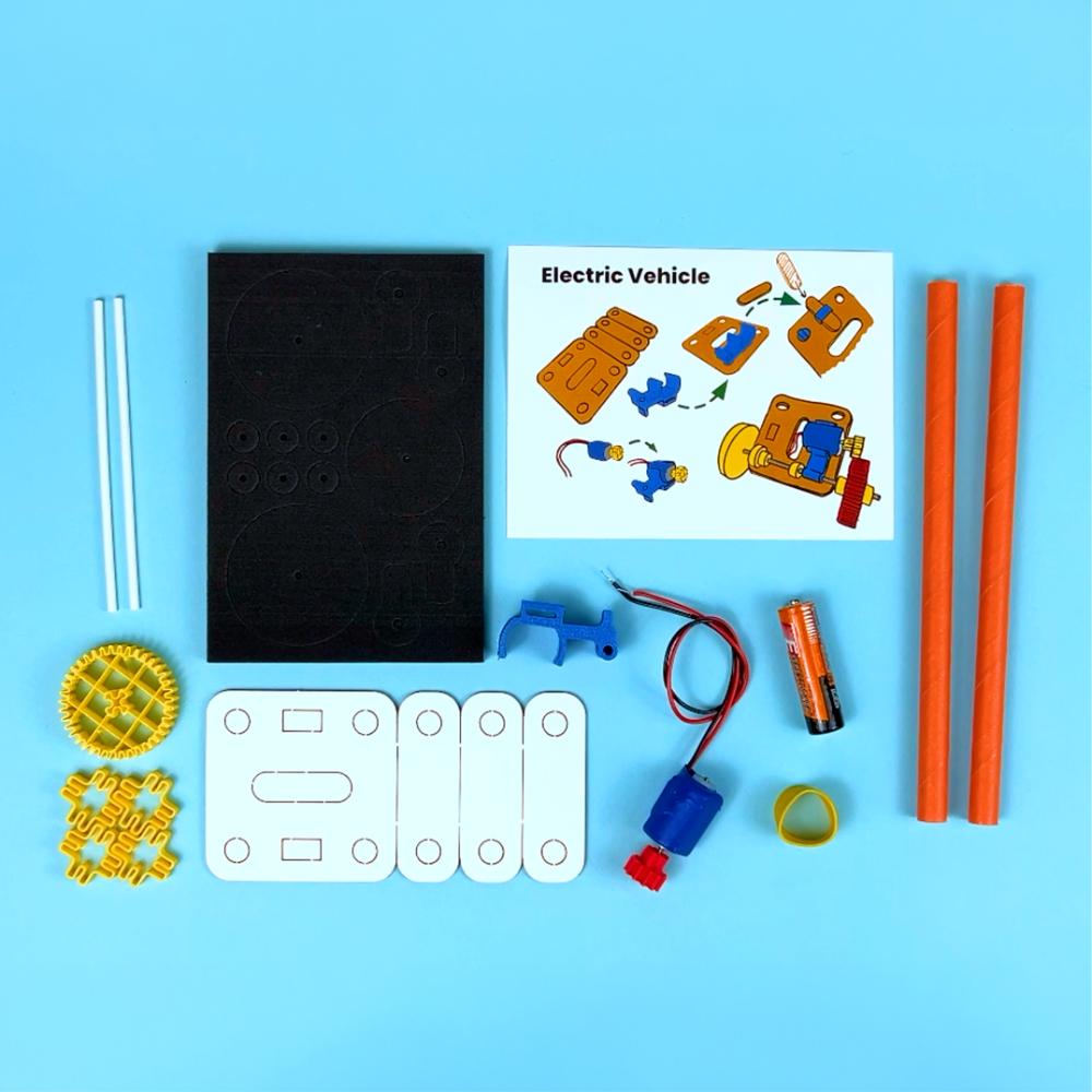 FutureMakers Electric Vehicles - Class Pack (25) STEM Kit for School Homeschool Scouts