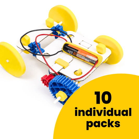 FutureMakers Electric Vehicle Small Group Pack STEM Kit for School Homeschool Scouts