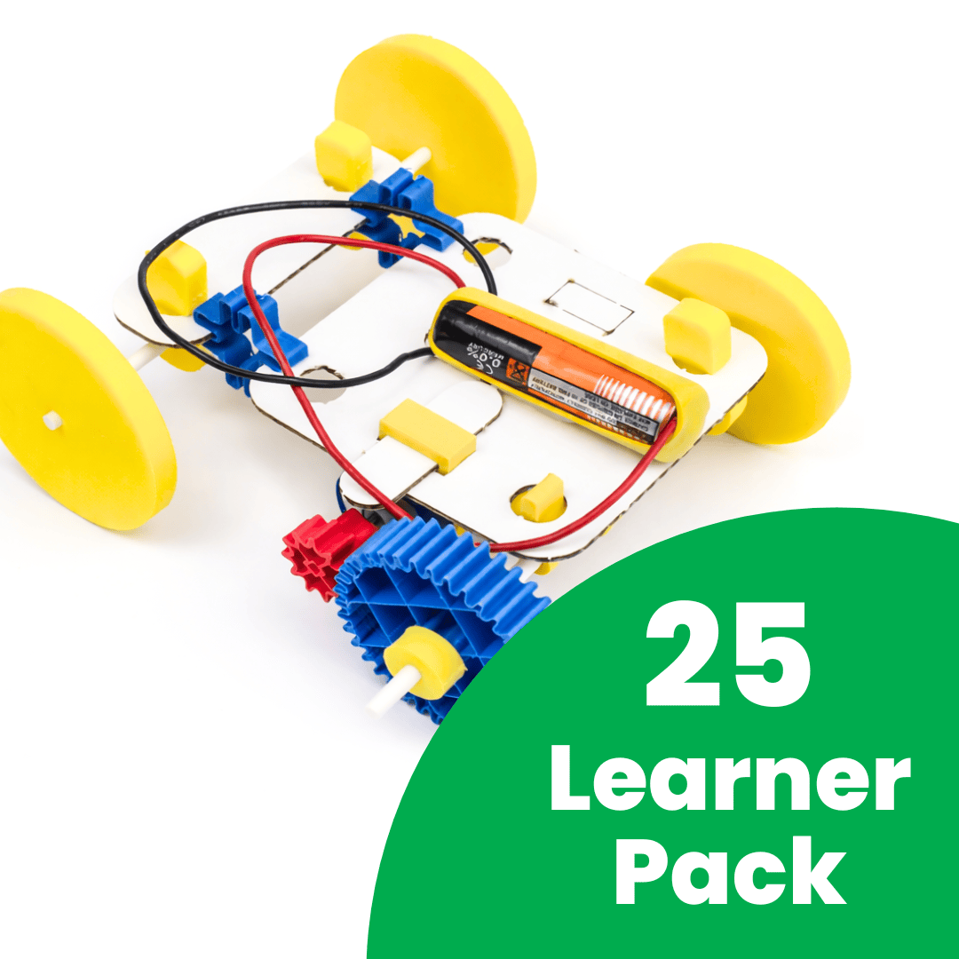 FutureMakers Electric Vehicle Class Pack STEM Kit for School Homeschool Scouts