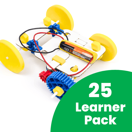 FutureMakers Electric Vehicle Class Pack STEM Kit for School Homeschool Scouts