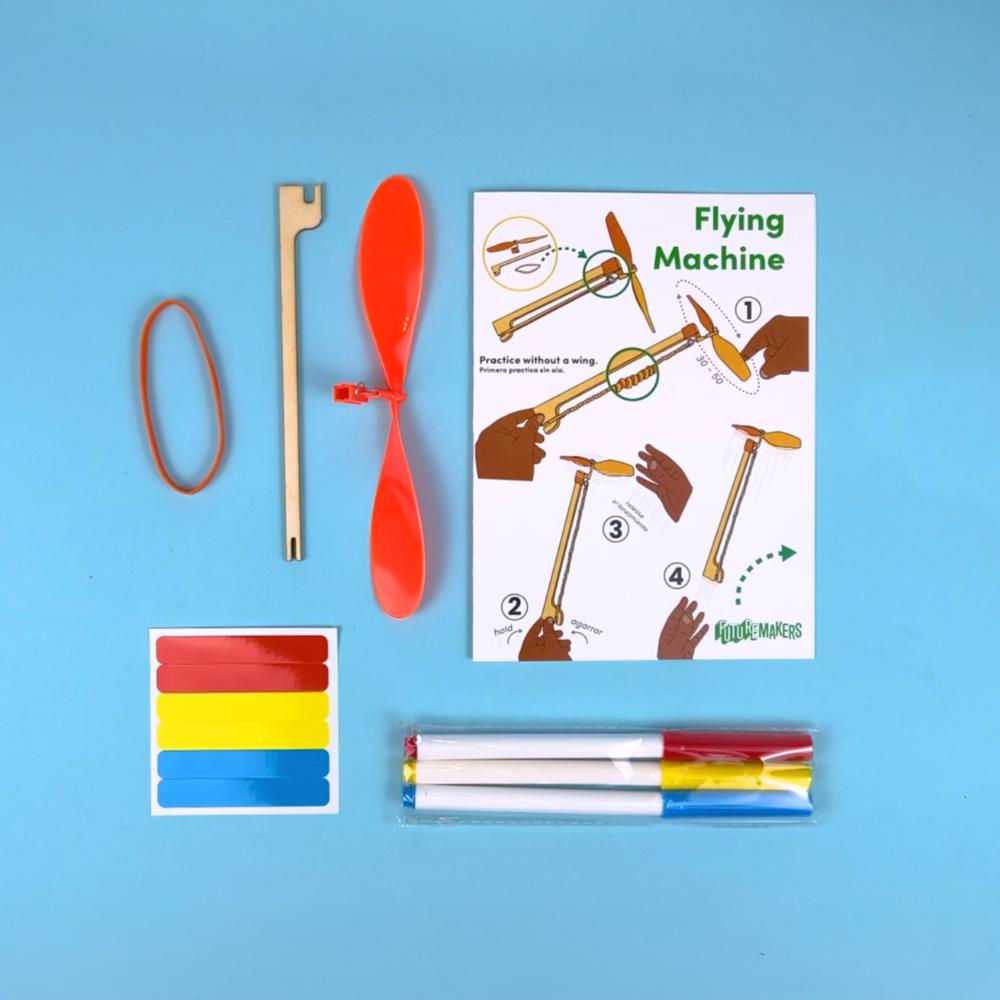 FutureMakers Flying Machines - Class Pack (25) STEM Kit for School Homeschool Scouts