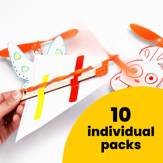 FutureMakers Flying Machine Small Group Pack STEM Kit for School Homeschool Scouts