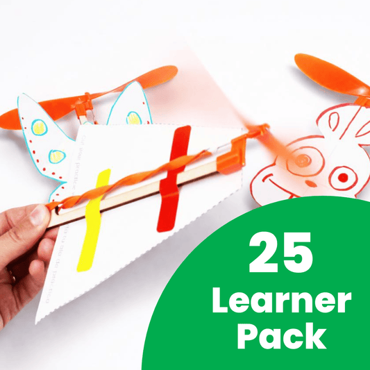 FutureMakers Flying Machine Class Pack STEM Kit for School Homeschool Scouts