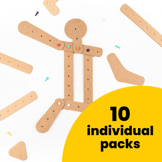 FutureMakers Linkages Small Group Pack STEM Kit for School Homeschool Scouts