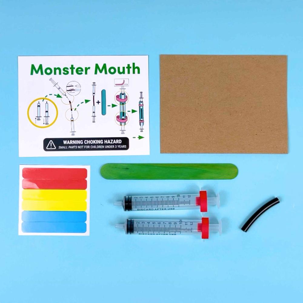 FutureMakers Monster Mouths - Class Pack (25) STEM Kit for School Homeschool Scouts