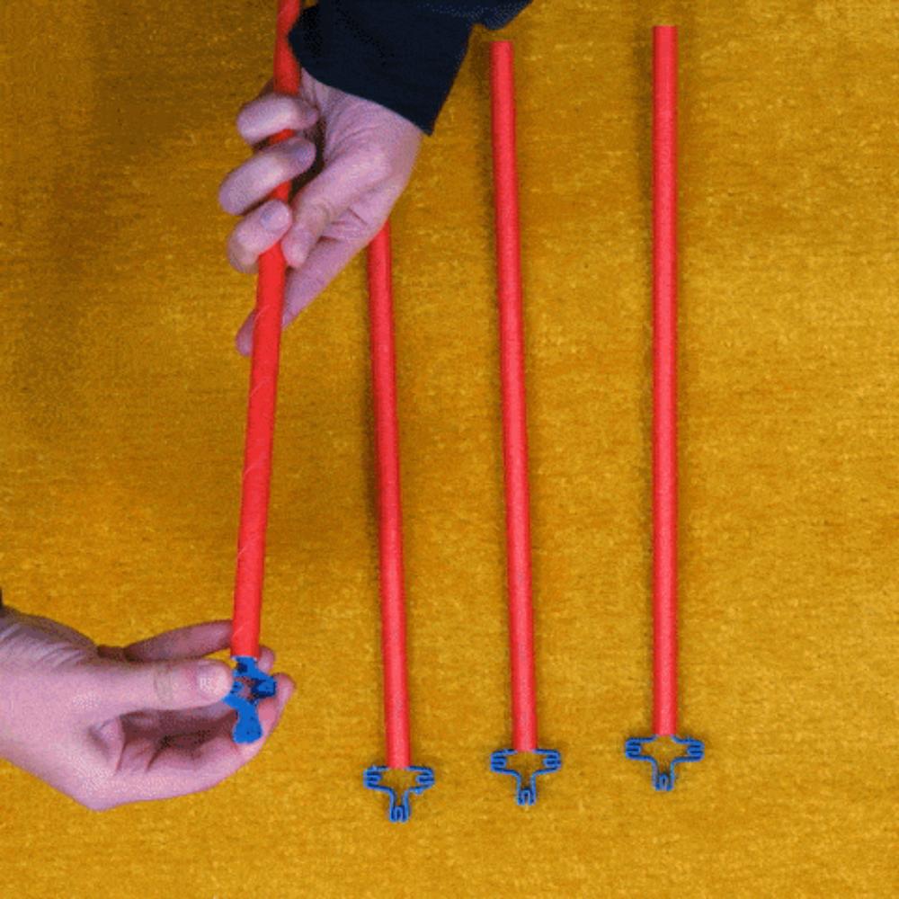FutureMakers Straw Structures - Small Group Pack (10) STEM Kit for School Homeschool Scouts