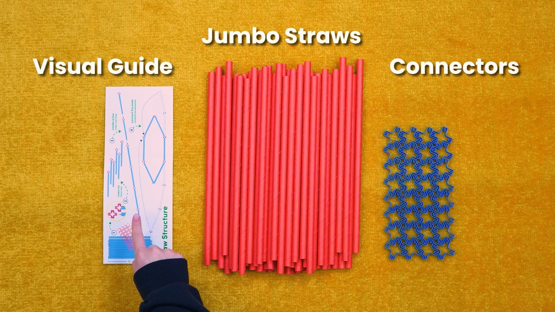 FutureMakers Straw Structure STEM Kit for School Homeschool Scouts