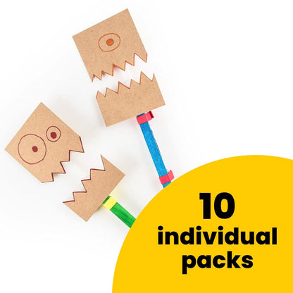FutureMakers Monster Mouths - Small Group Pack (10) STEM Kit for School Homeschool Scouts