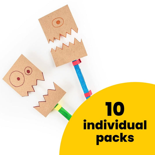 FutureMakers Monster Mouths - Small Group Pack (10) STEM Kit for School Homeschool Scouts