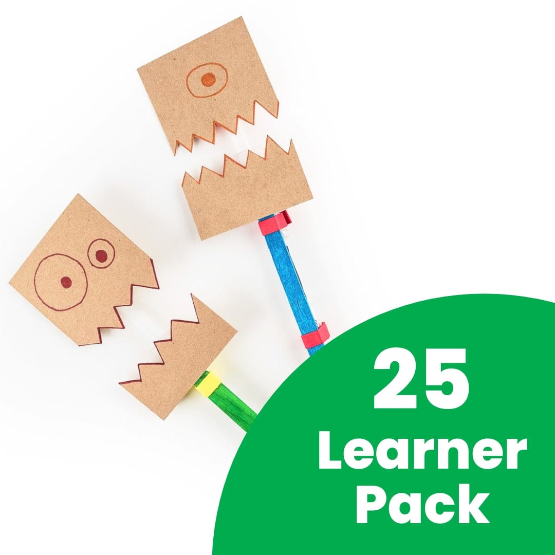 Learner-made machines showing different motion experiments